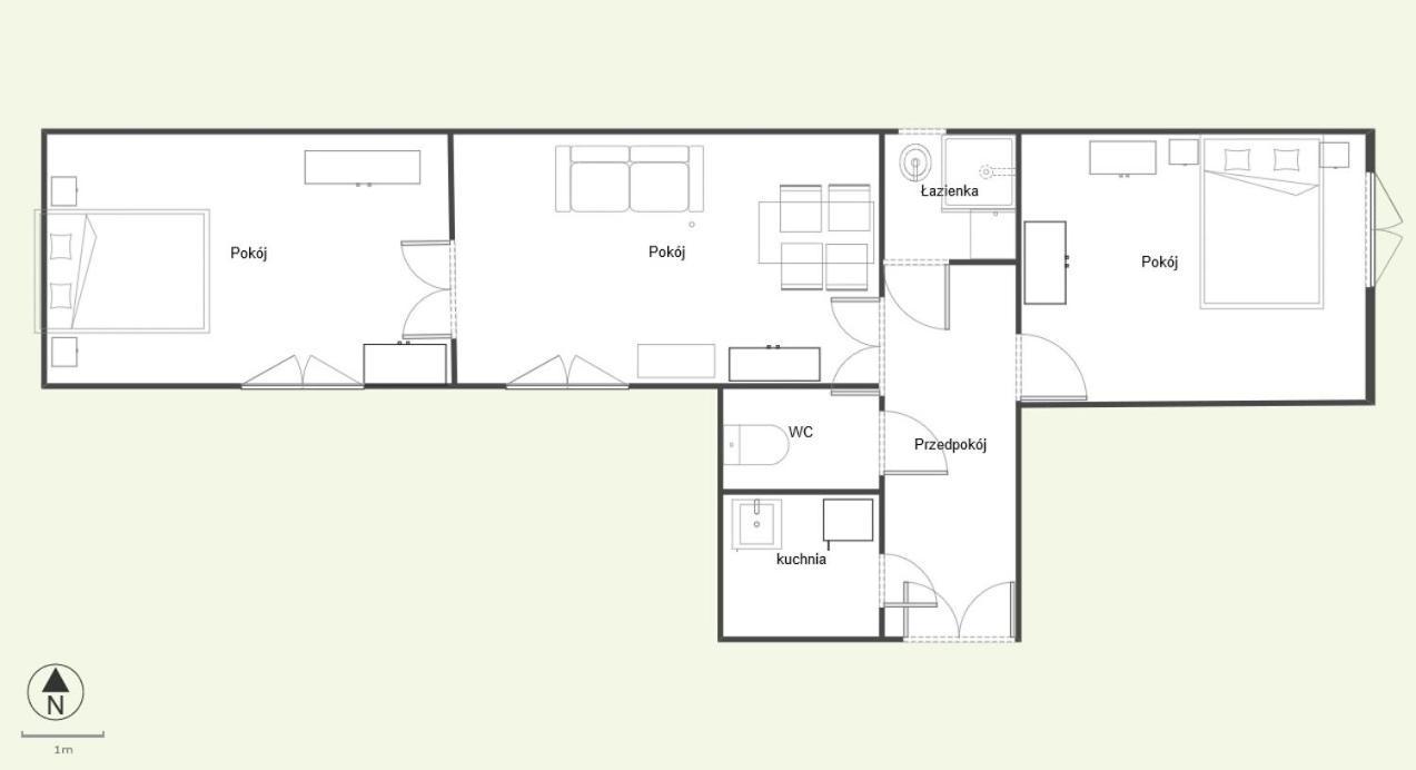 Apartament M15 Apartamento Cracovia Exterior foto
